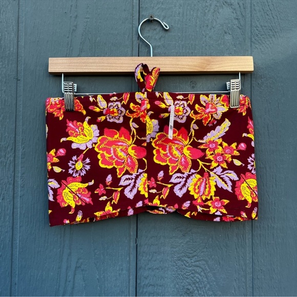 FREE PEOPLE | ✨NEW✨ Summer Love Bandeau Bra in Wine/bord - Picture 2 of 5